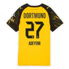 Borussia Dortmund Karim Adeyemi #27 Thuis tenue Dames 2025-26 Korte Mouw